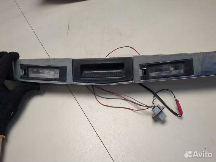 Подсветка номера Opel Zafira B, 2011