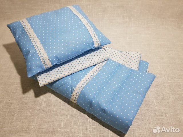 Постельный комплект для куклы