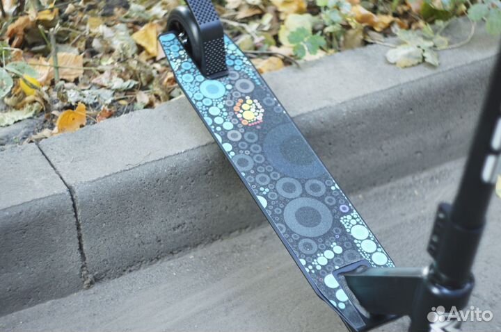 Трюковый самокат sport black