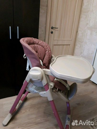 Стул-шезлонг для кормления Chicco polly magic