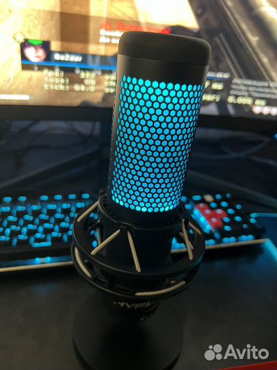 Микрофон hyperx quadcast s