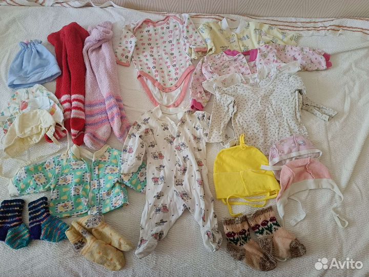 Вещи пакетом на девочку от 0 до 1 года