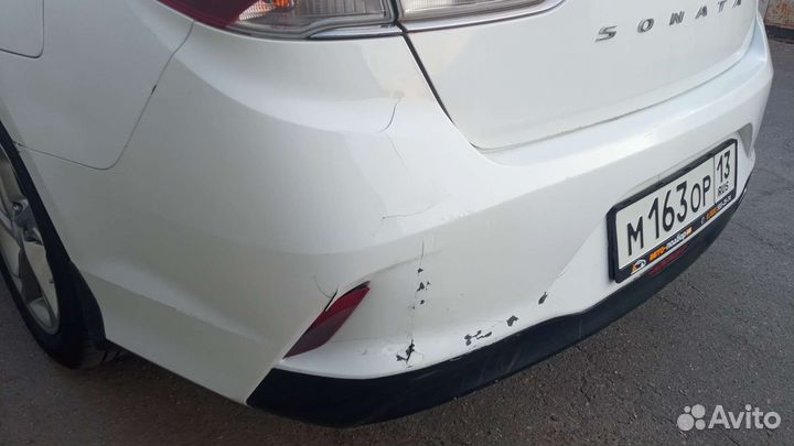 Бампер задний Hyundai sonata 7