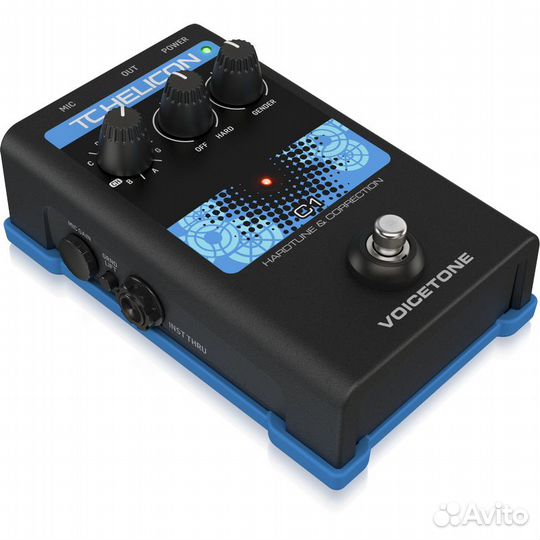 Напольная вокальная педаль TC helicon VoiceTone C1