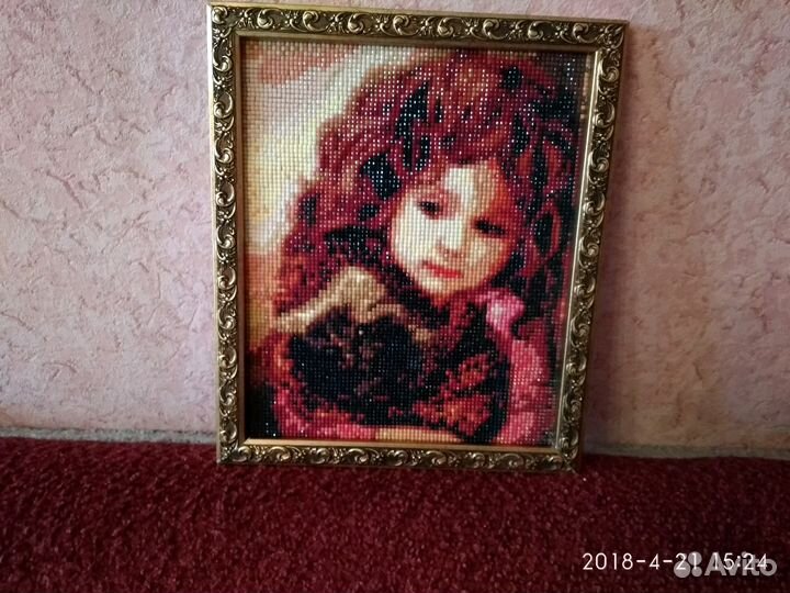 Алмазные картины. Ручная работа