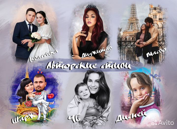 Портрет по фото Краснодар