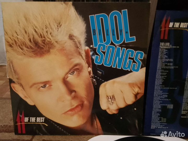 Billy Idol - 11 of the best 1988 LP EU Редкость