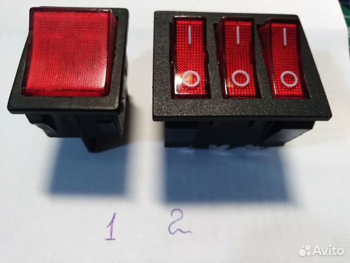 Кнопки и выключатели