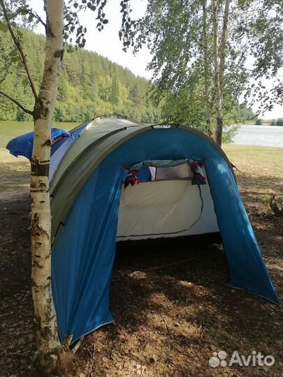 Палатка Coleman с шатром и навесом