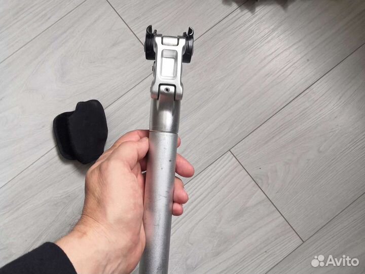 Подсиделиный штырь. Езда как на двух подвесе