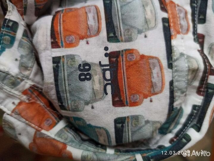 Рубашка летняя 98