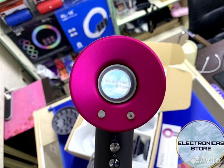 Фен Dyson Фиолетовый Supersonic HD-07 с Гаранти