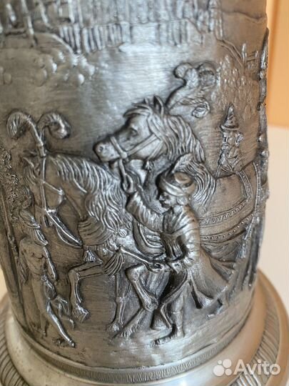 Антикварная старинная пивная кружка,Германия