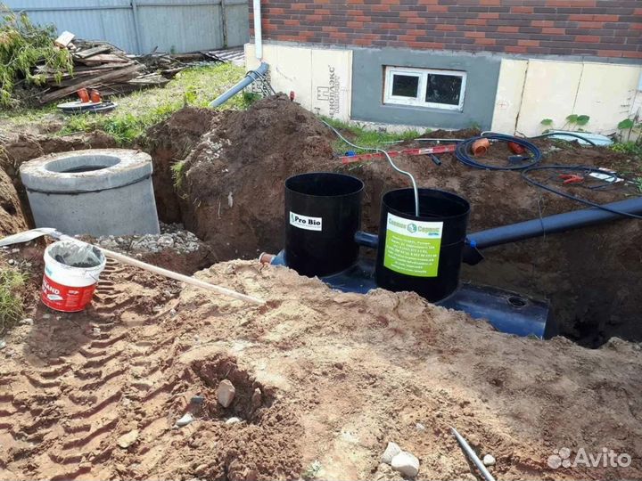 Септик Руслос переливной