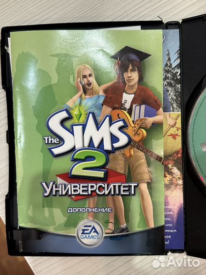 Игра Sims 2 университет