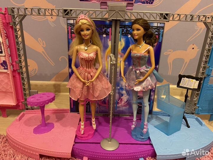 Игровой набор Супер сцена barbie в упаковке