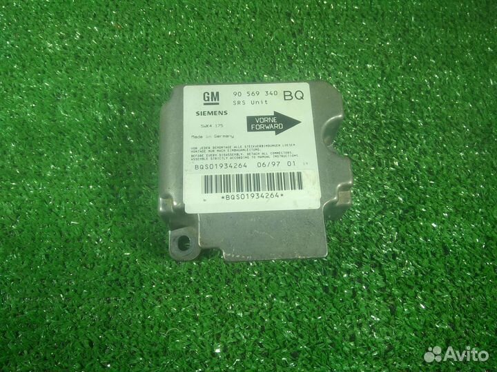 Блок подушек безопасности SRS Opel Vectra B