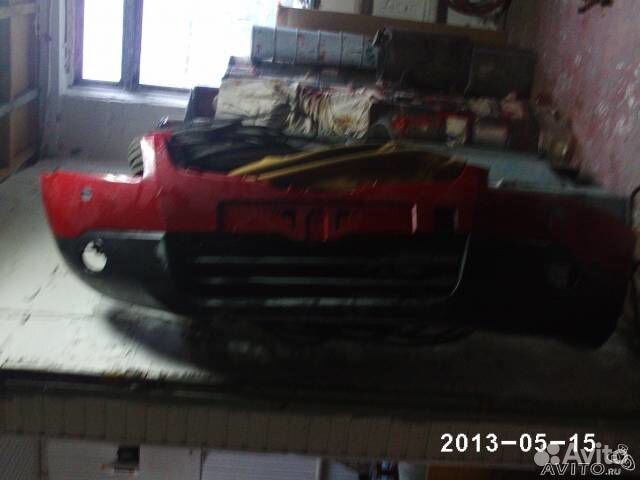 Nissan кошкай бампер передний