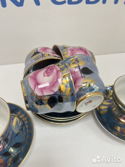 Чашка с Блюдцем Чайная Пара лфз Цыганочка