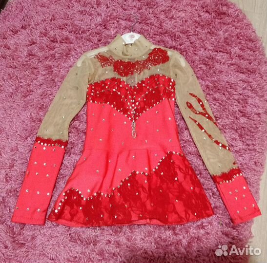 Платье для выступлений по фигурному катанию116-122