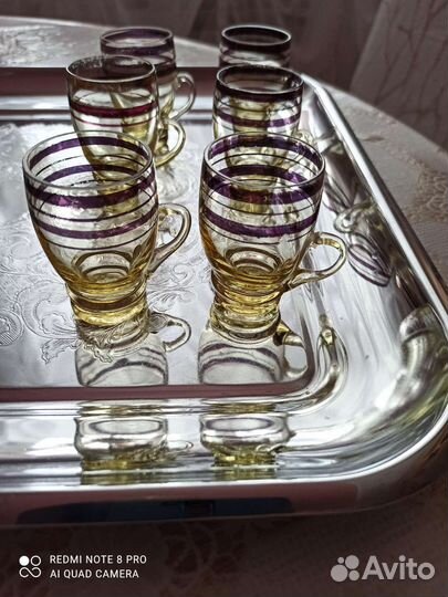 Рюмки, стопки, винтаж Чехия