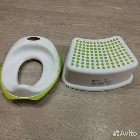 Сидушка на унитаз и стульчик нескользящий