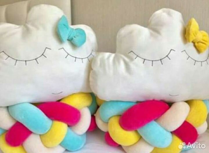 Косы в кроватку