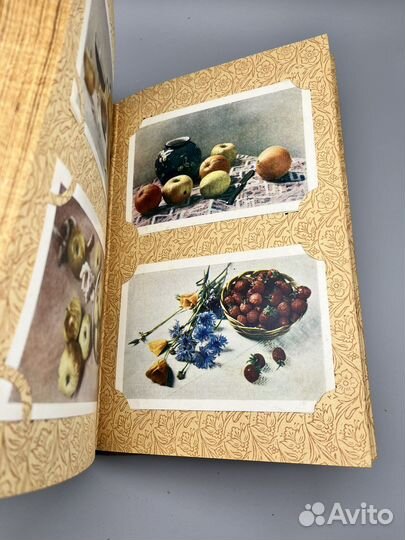 Альбом с открытками СССР. Цветы