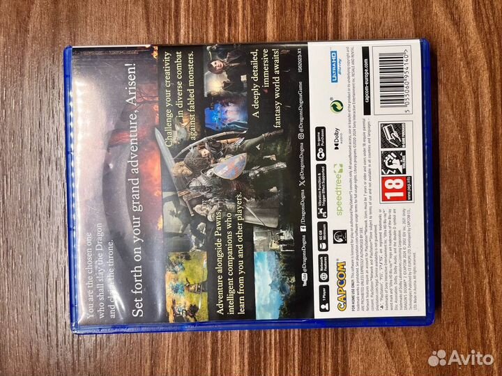 Dragons dogma 2 ps5 диск