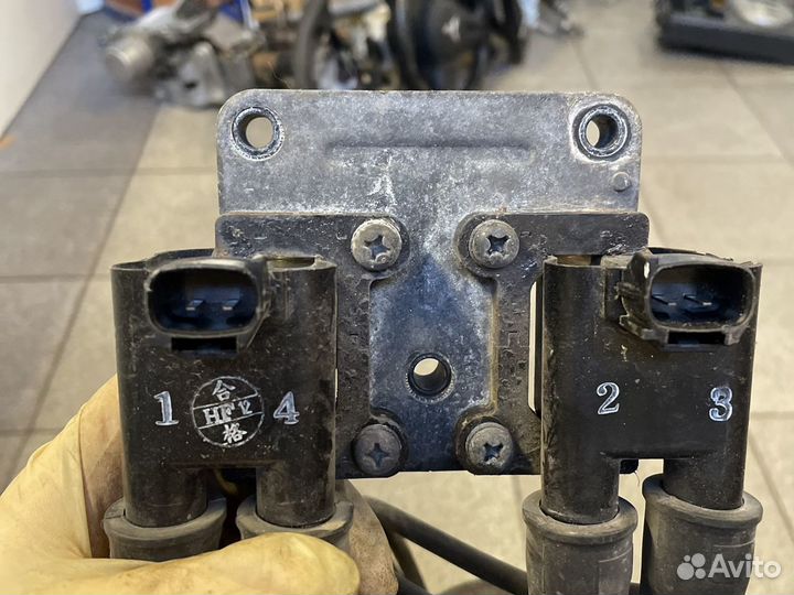 Катушка зажигания 2-е в сборе Chevrolet Lacetti