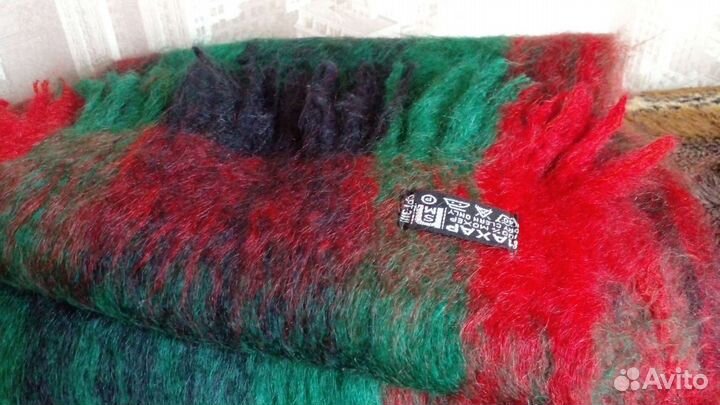 Мужской шарф мохер длинный мягкий