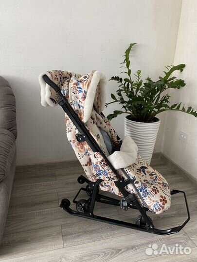 Коляска санки