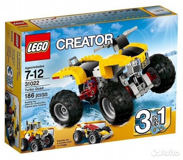 Lego Creator 31022 Квадроцикл