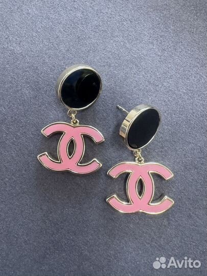 Серьги Chanel