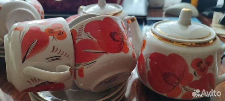 Сервиз чайный Городница СССР