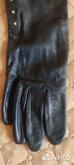 Перчатки женские кожа 8раз