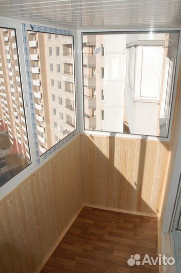 Обшивка балконов и лоджий