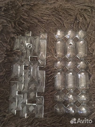 Хрустальные подвески для люстры СССР