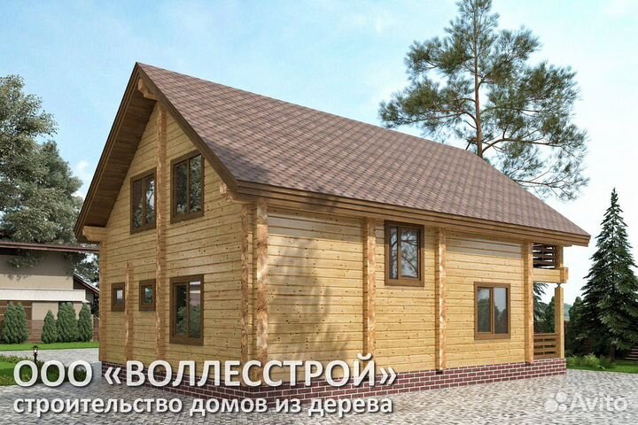 Домокомплект / Сруб дома / Деревянный дом