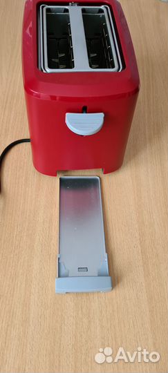 Тостер Bosch CompactClass TAT3A014, красный