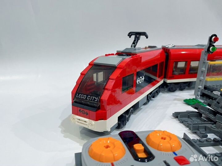 Lego city поезд