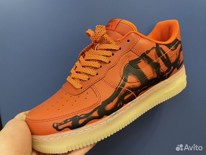 Кроссовки nike air force 1 skeleton