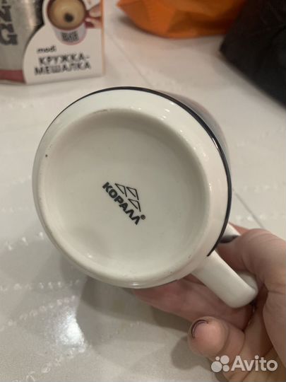 Кружка Коралл ретро авто новая