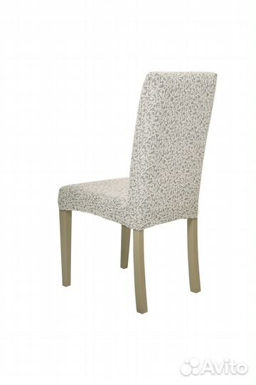Набор чехлов на стулья со спинкой 6 шт, Кремовый