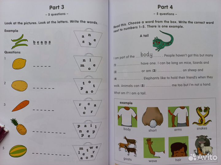 Starters Movers Flyers Practice Tests 4-7 лет