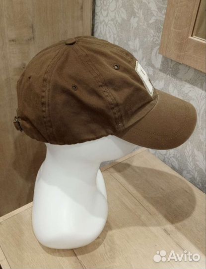 Puma винтажная бейсболка, кепка, цвет коричневый