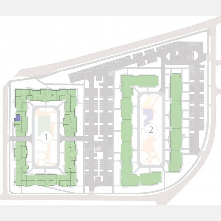 1-к. квартира, 39,5 м², 1/4 эт.