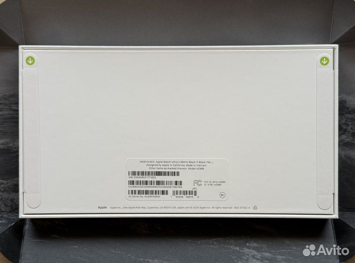 Apple Watch Ultra 2 Black New2024 два ремня 49mm