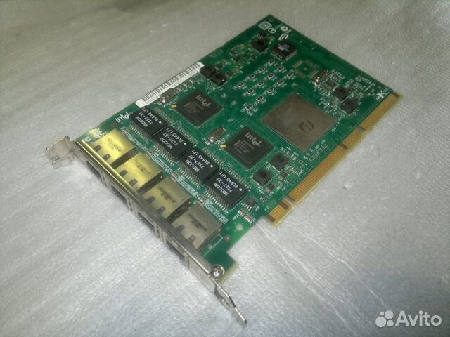 Сетевая карта Intel PRO / 1000 GT Quad Port