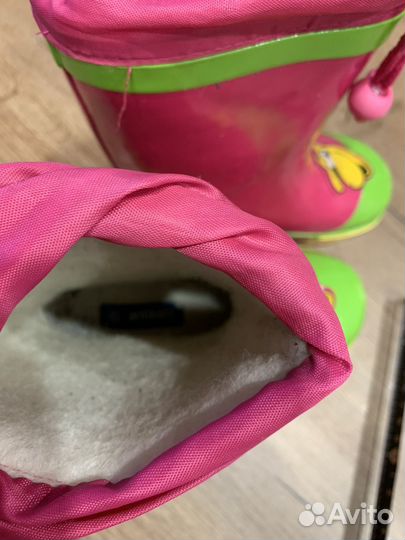 Резиновые сапожки 25